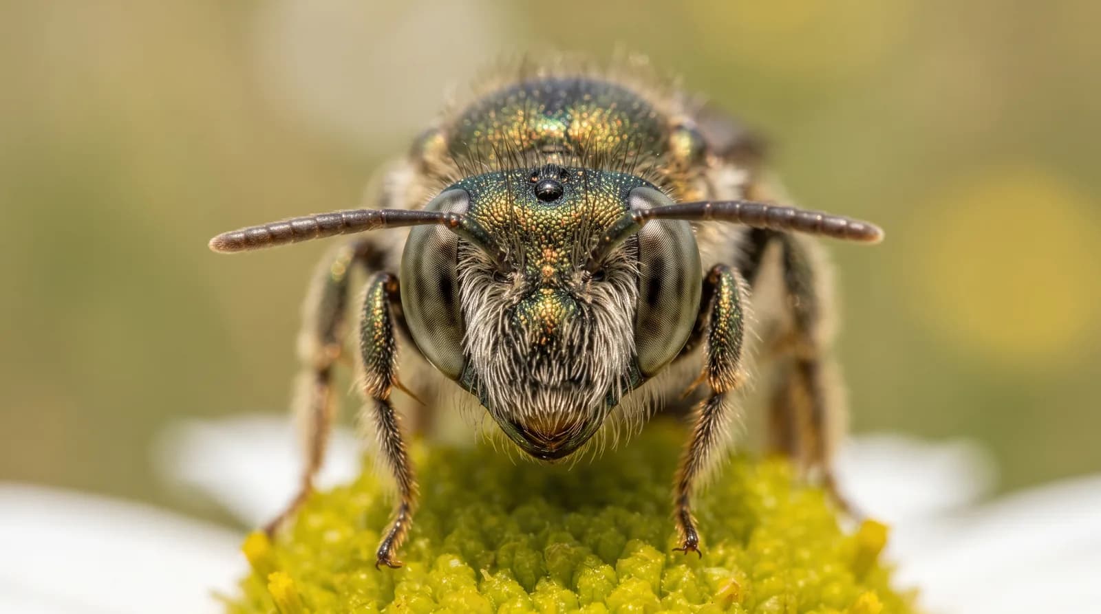 Sharp-collared Furrow Bee