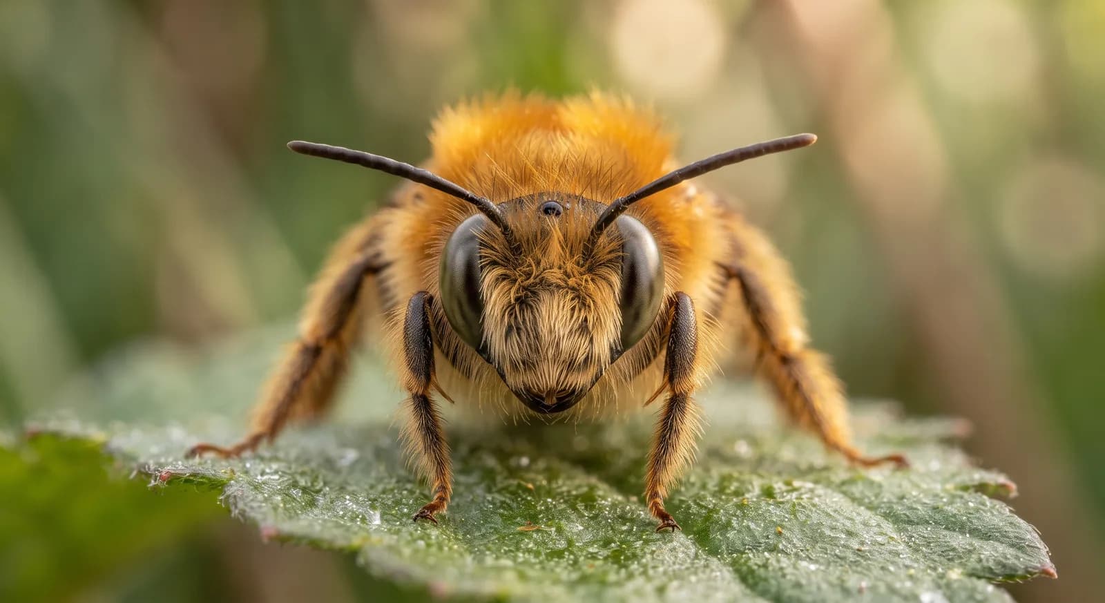 Tawny Mining Bee
