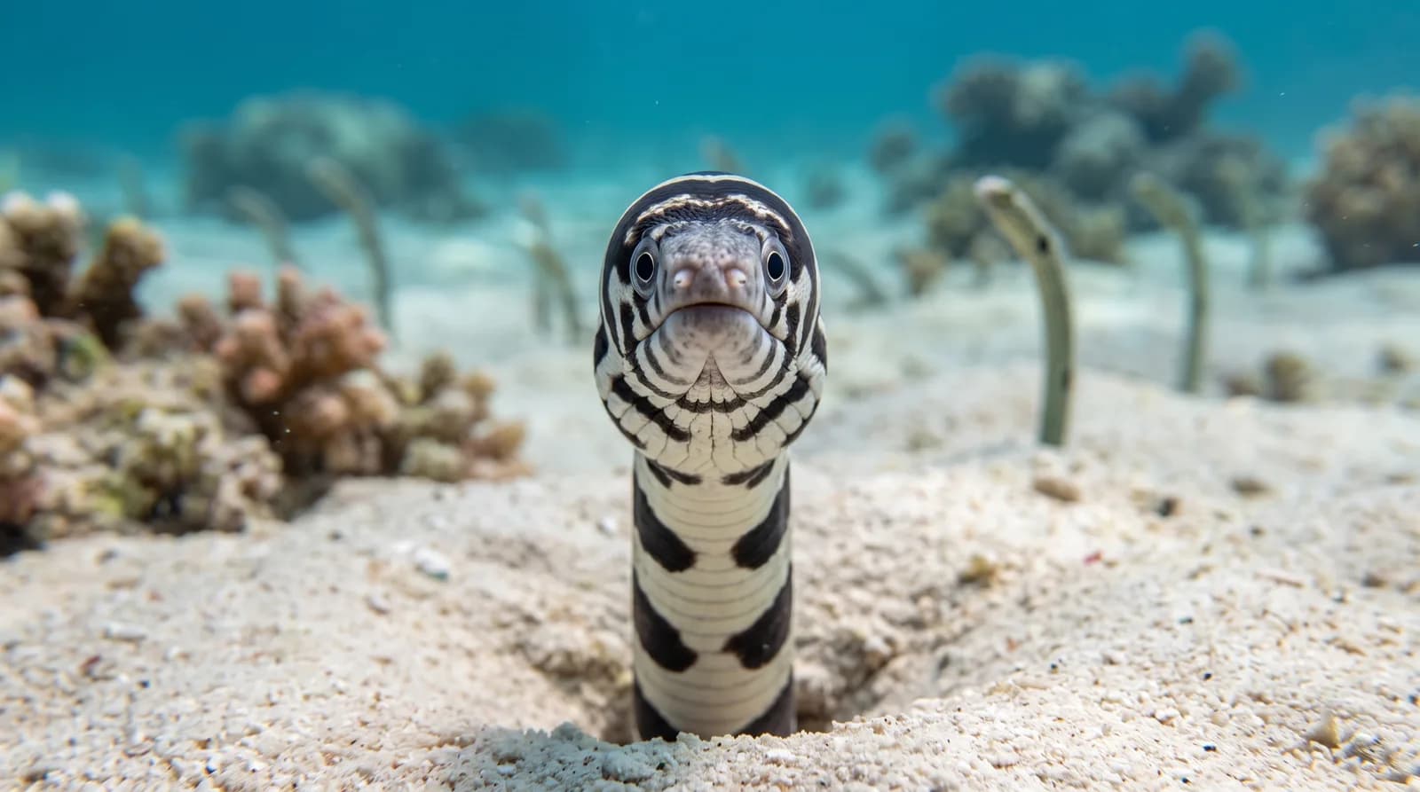 Harlequin Snake Eel