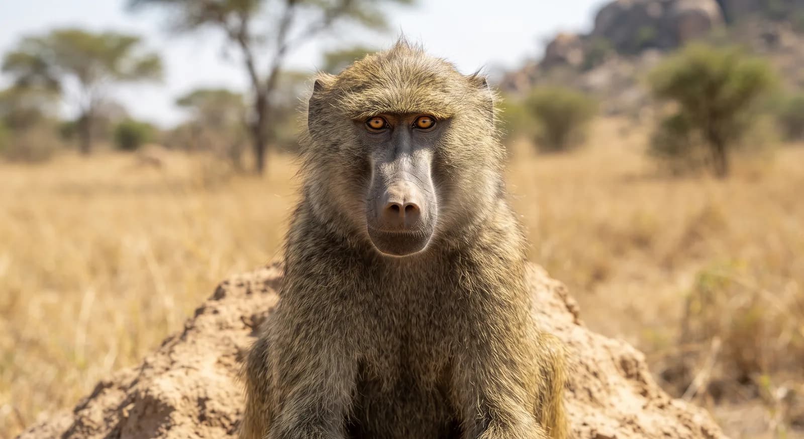 Yellow Baboon
