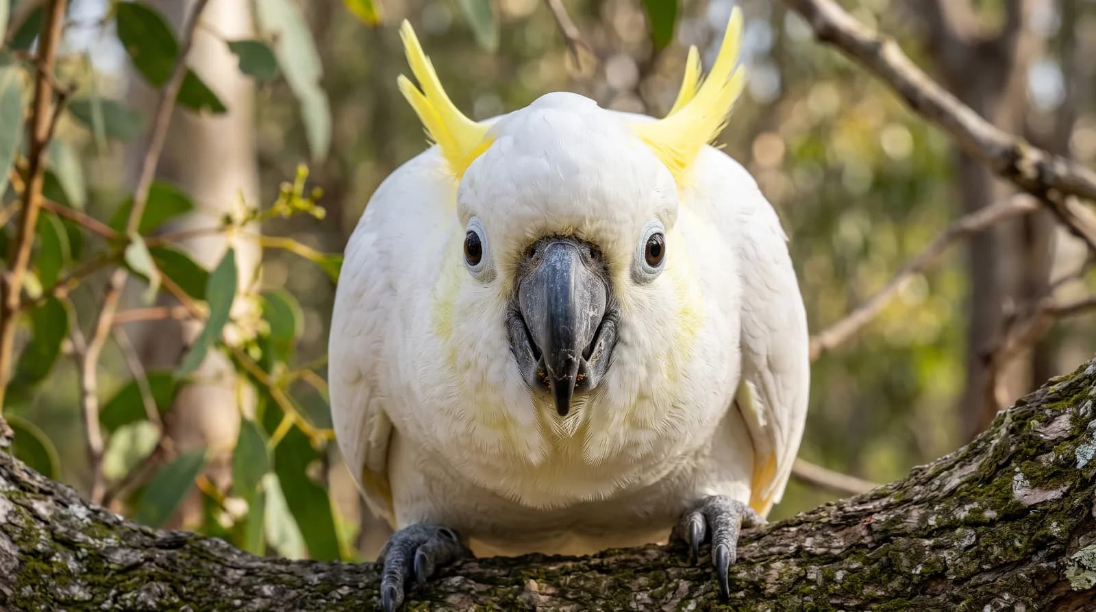 Cacatoès à huppe jaune
