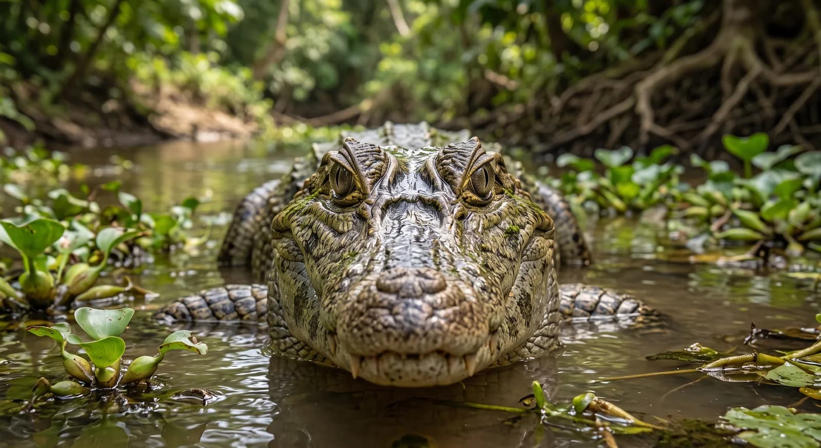 Caimán de anteojos