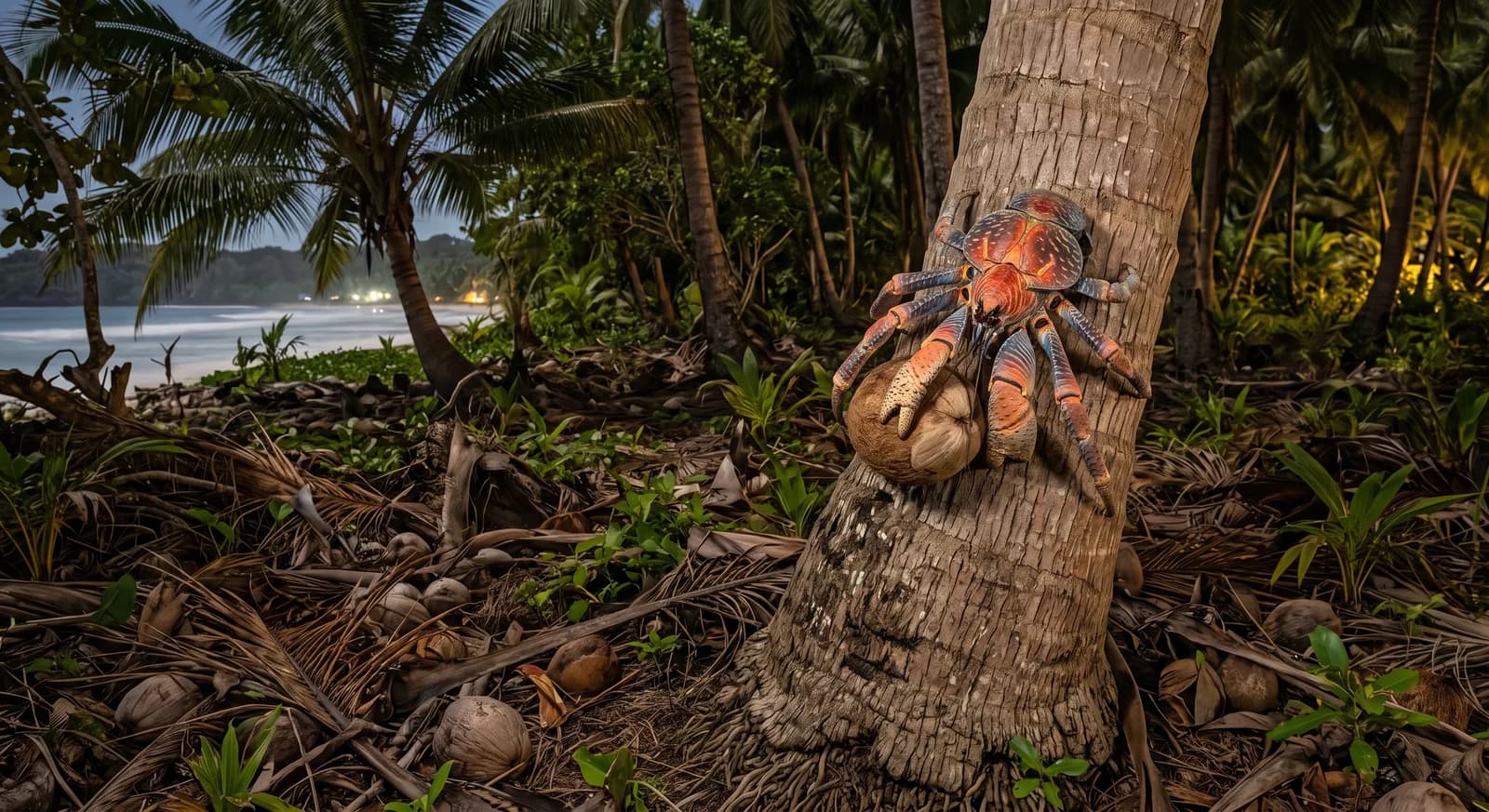 Crabe des cocotiers