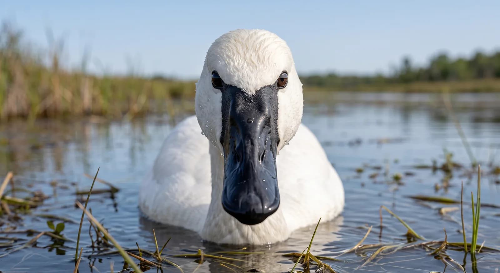 Cisne trompetero