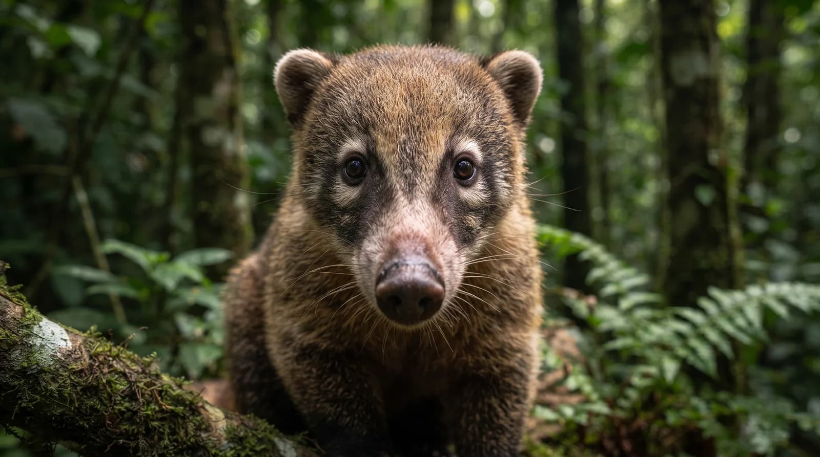 Coati brun