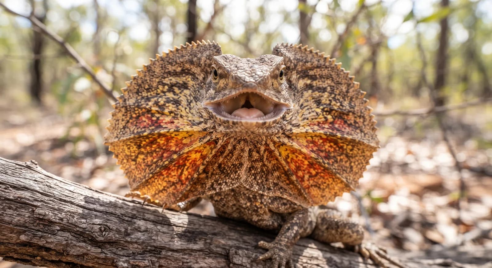 Frilled Lizard