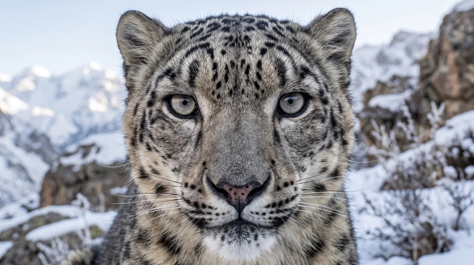 Leopardo de las nieves