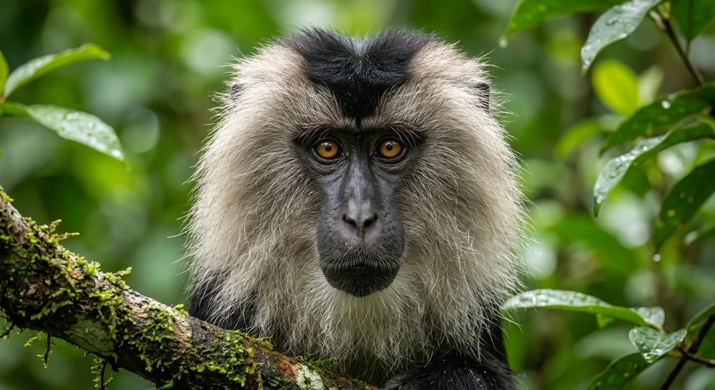 Lion-tailed Macaque
