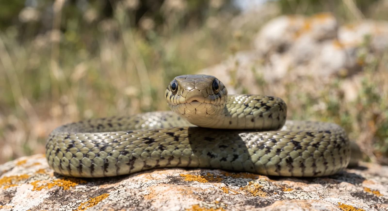 Culebra bastarda (culebra de Montpellier)