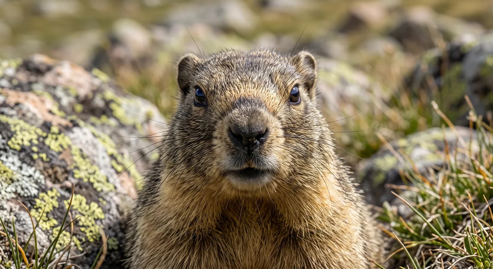 Marmota de vientre amarillo (de las Rocosas)