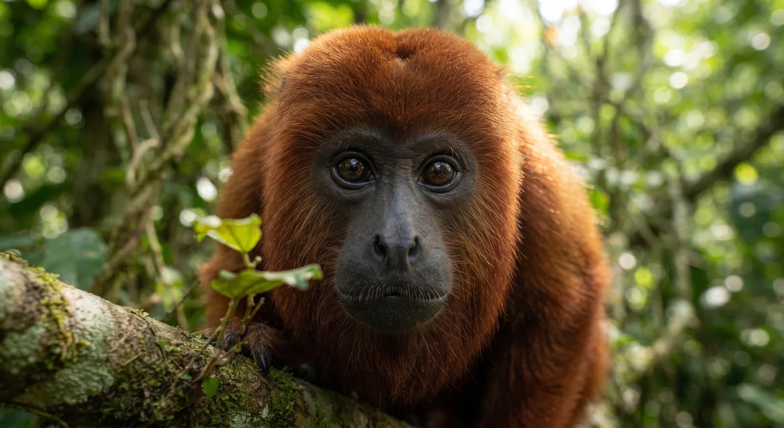 Colombian Red Howler Monkey