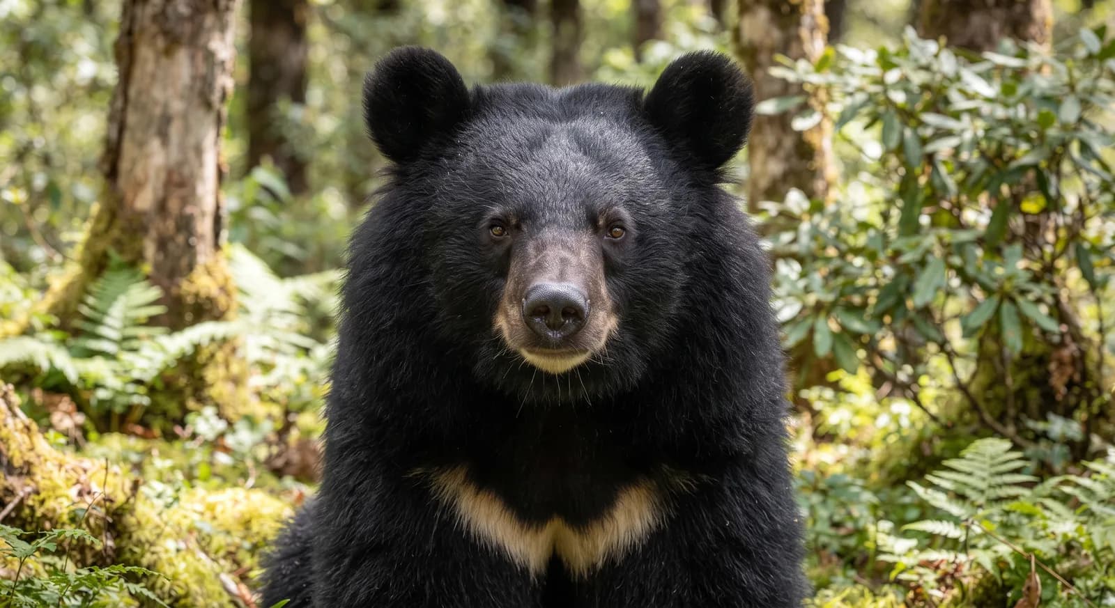 Oso negro asiático