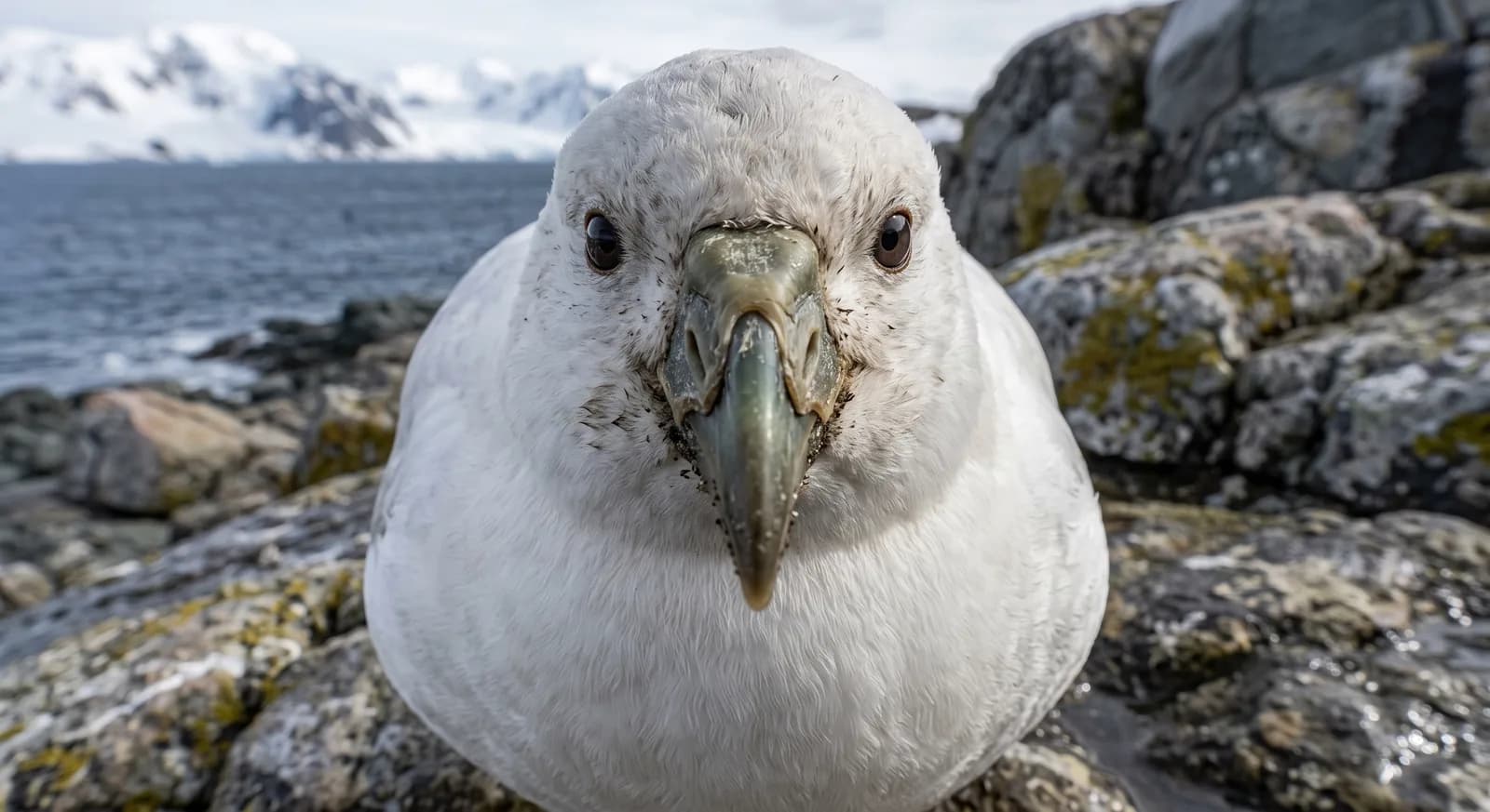 Snowy Sheathbill