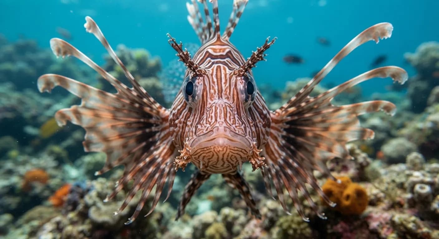Red Lionfish