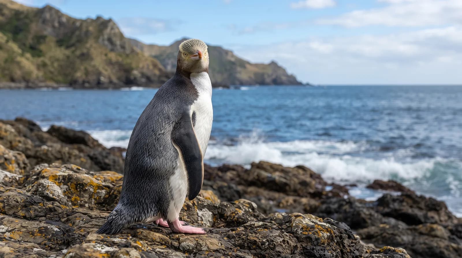 Gelbaugenpinguin