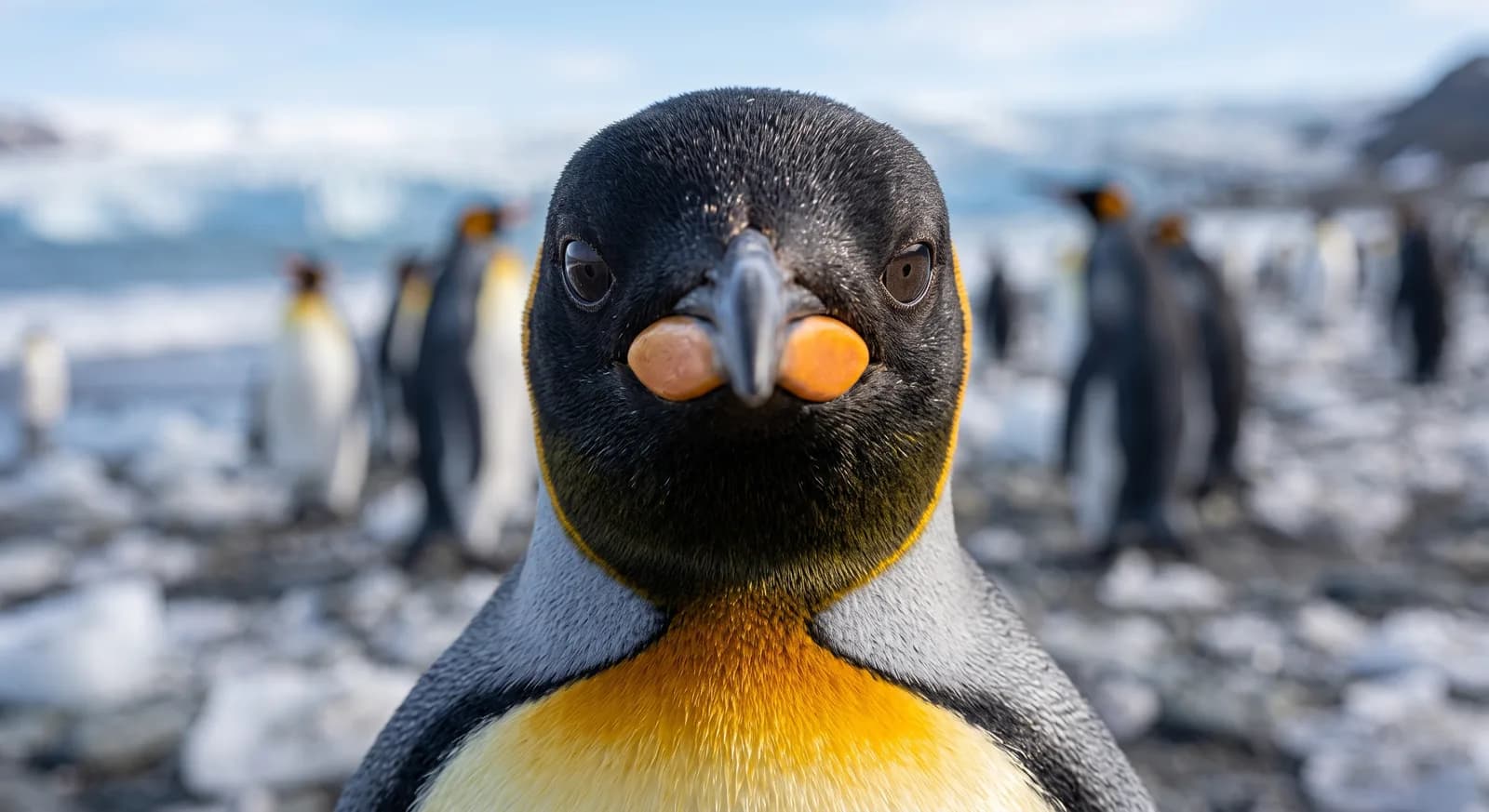Pingüino rey