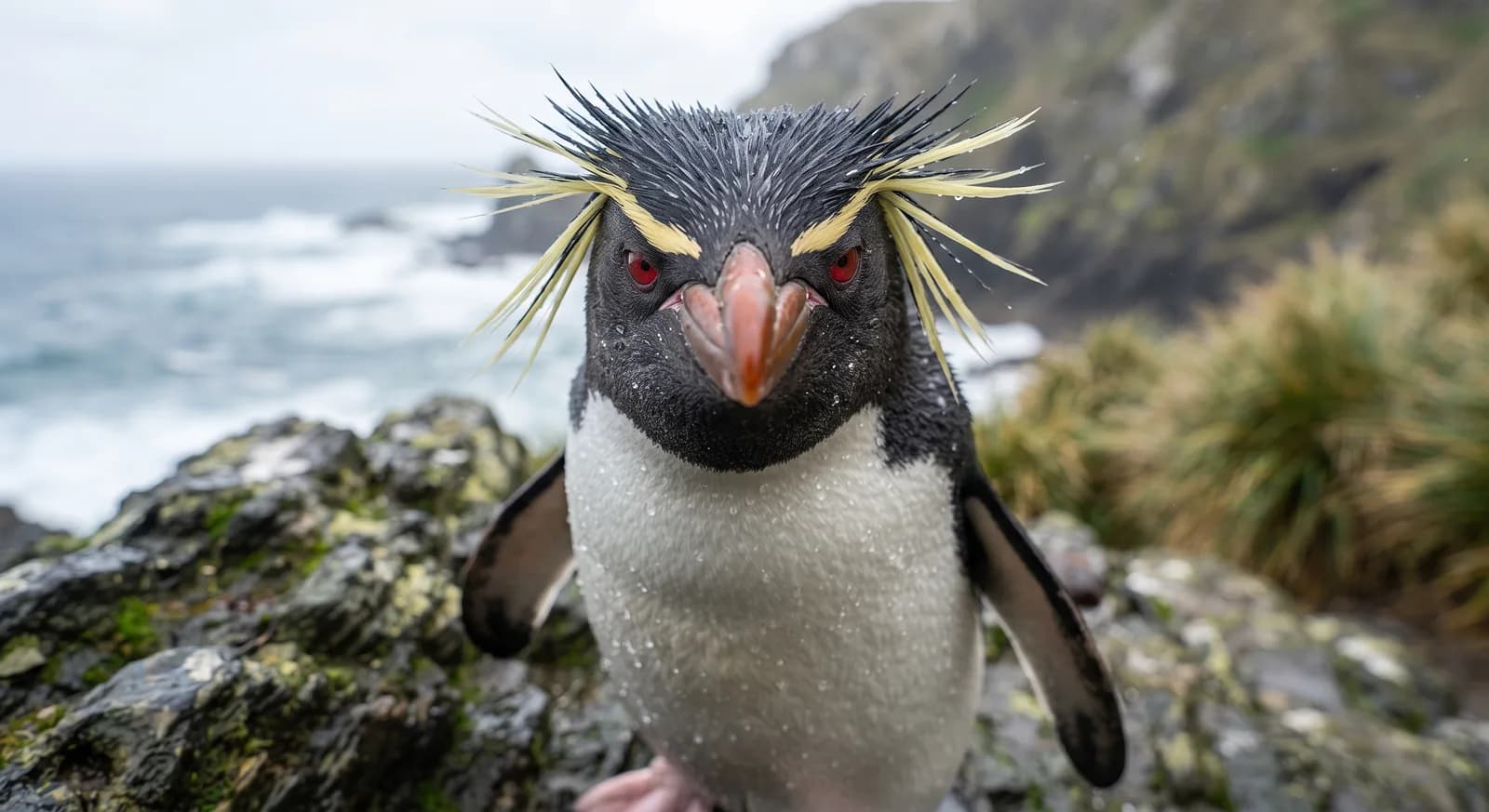 Southern Rockhopper Penguin