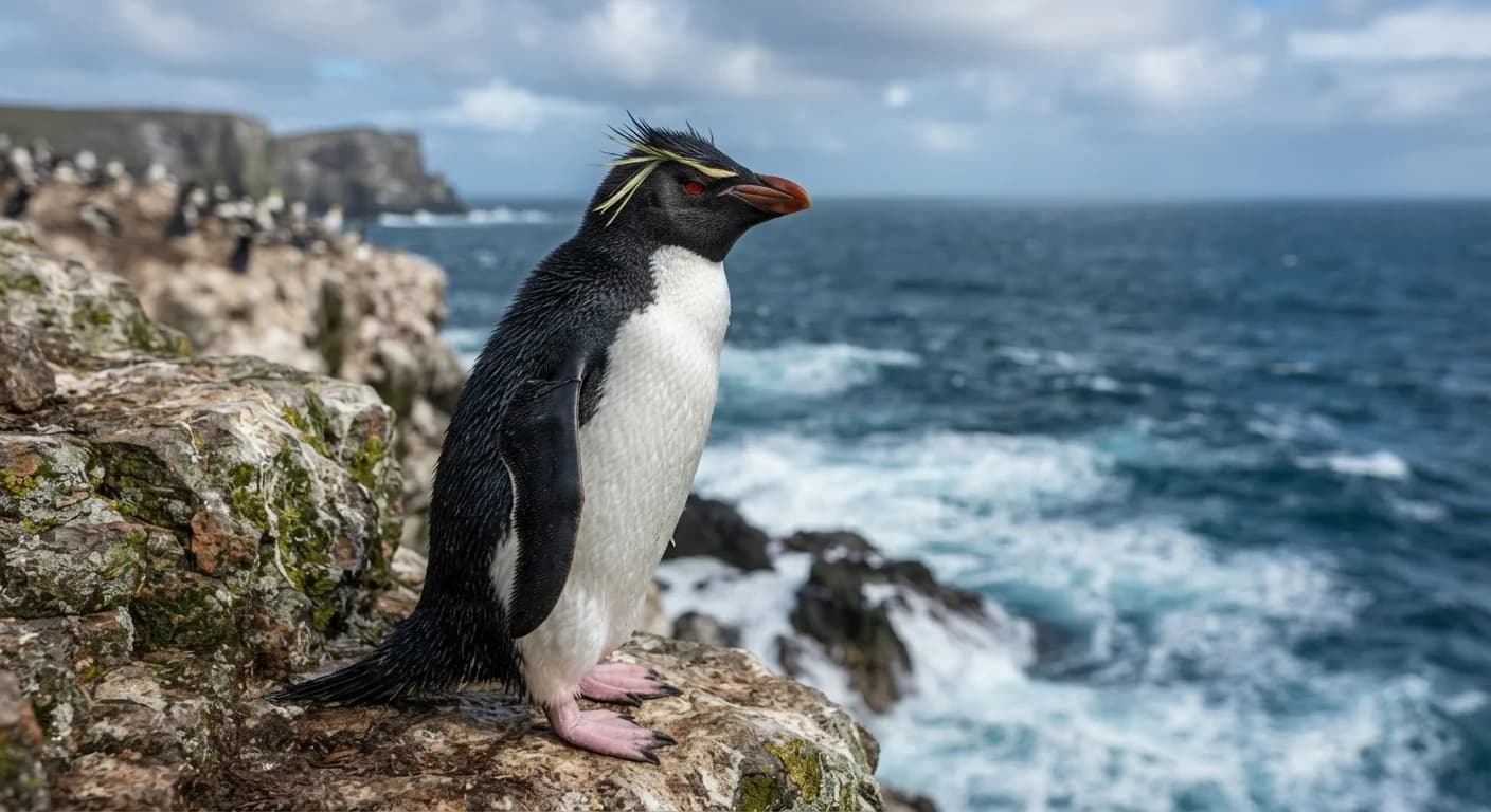 Felsenpinguin
