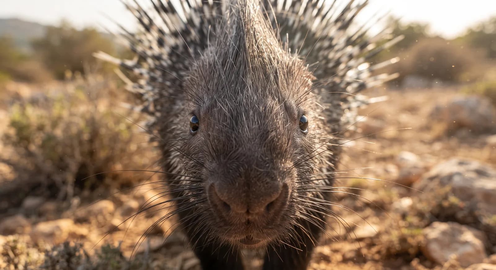 Crested Porcupine