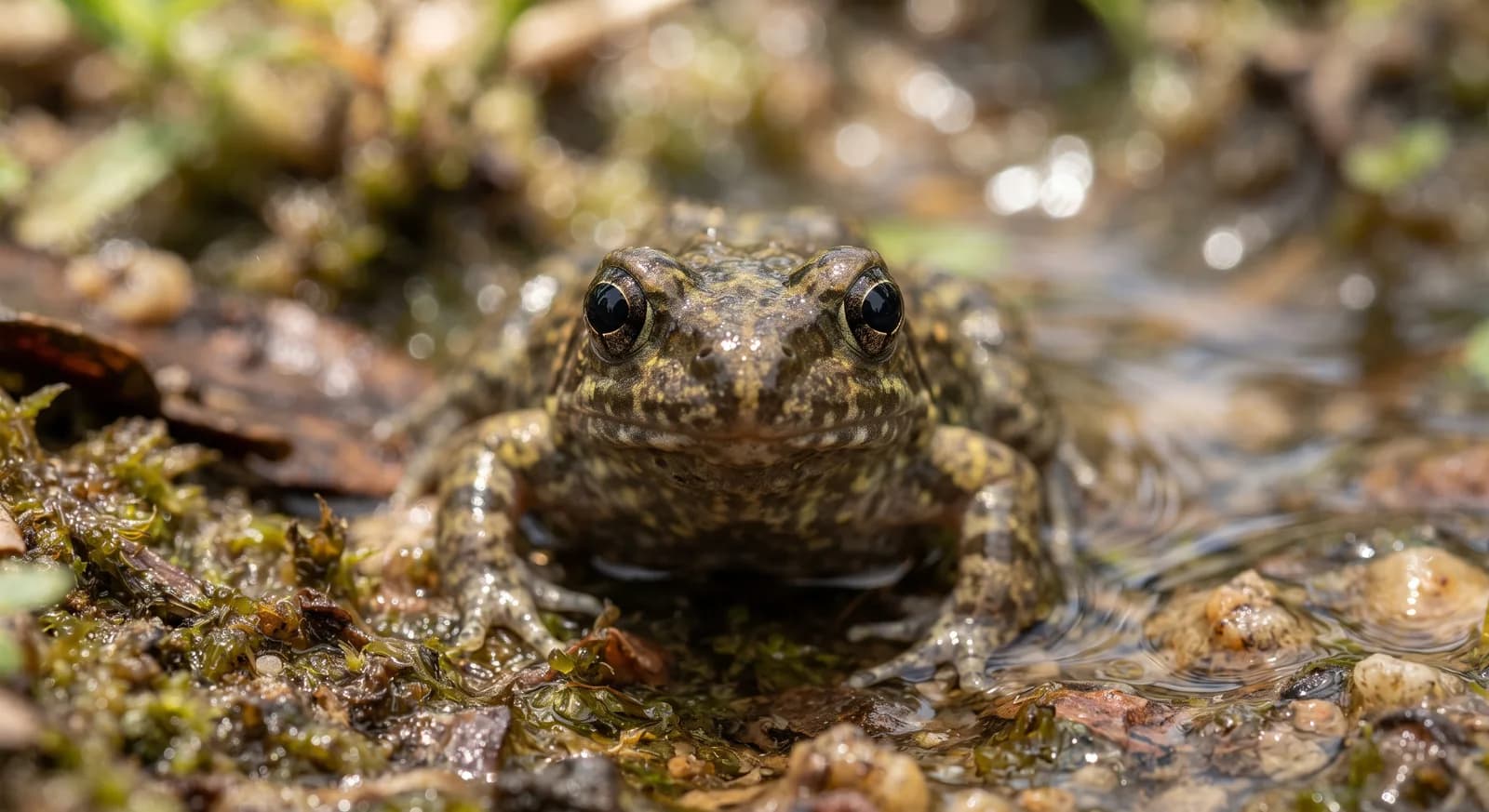 Snoring Puddle Frog