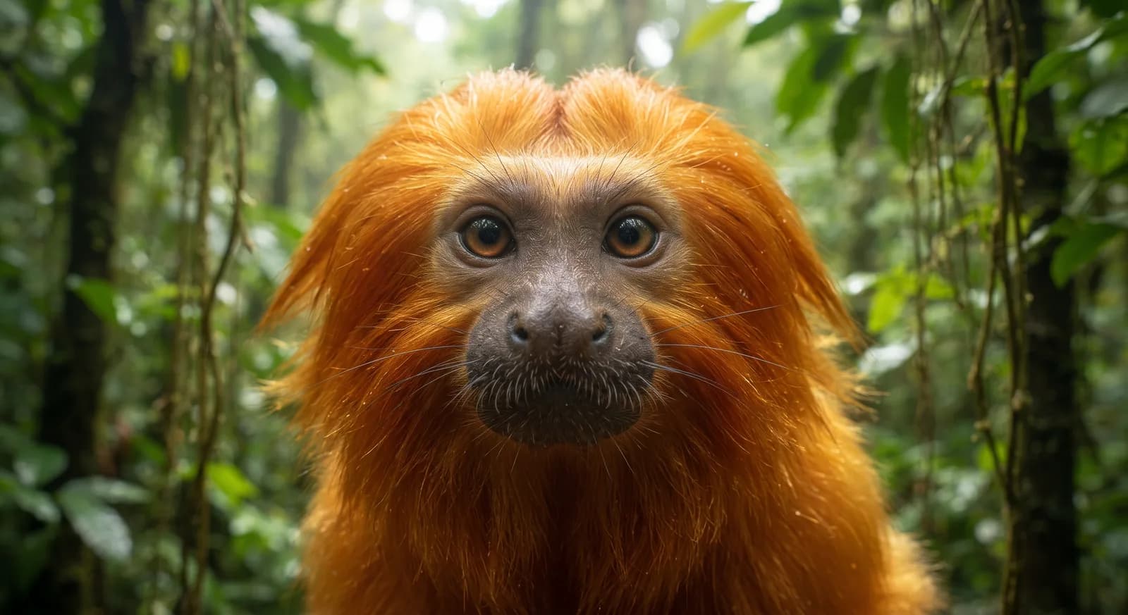 Tamarin-lion doré
