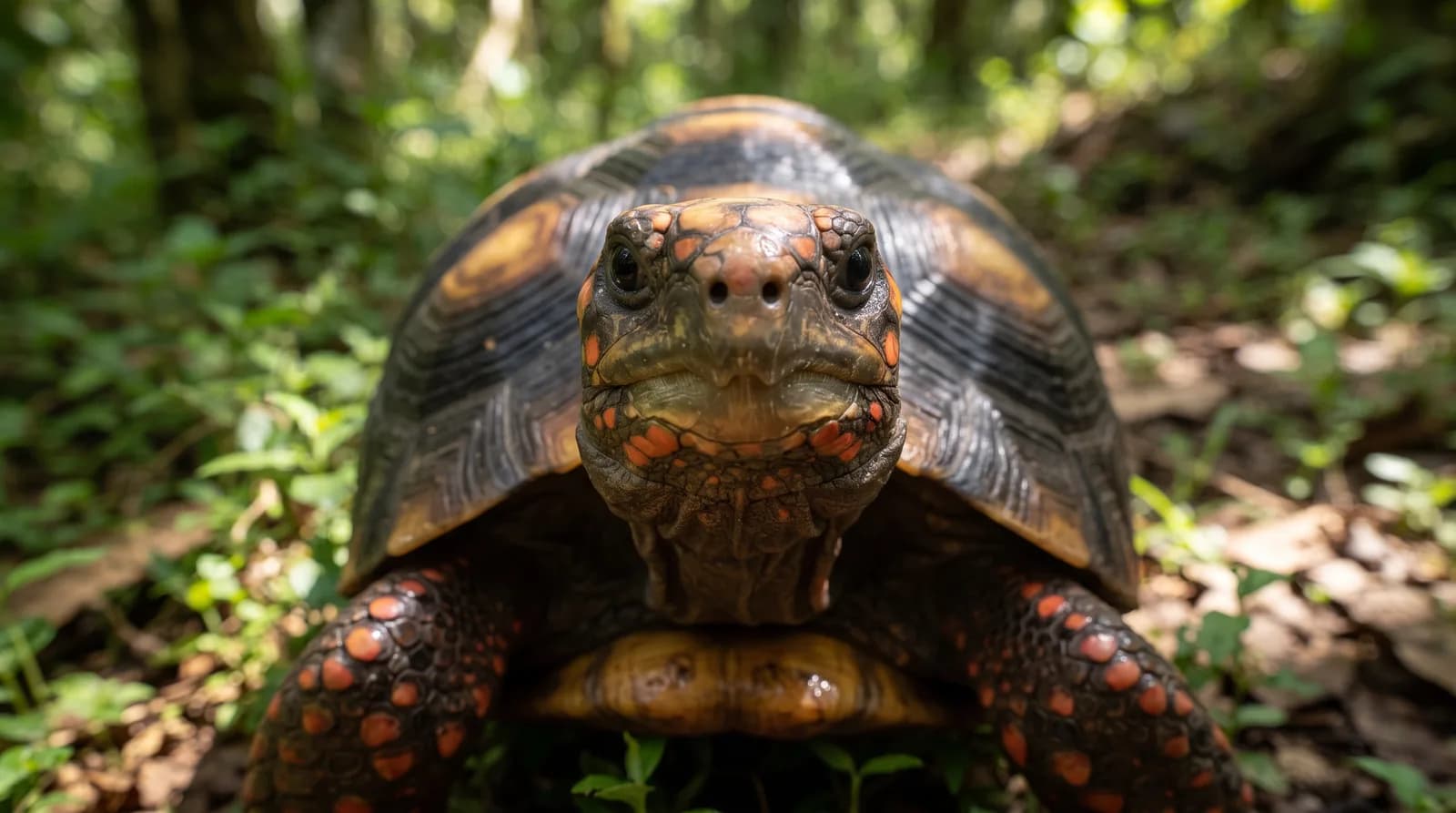 Red-Footed Tortoise