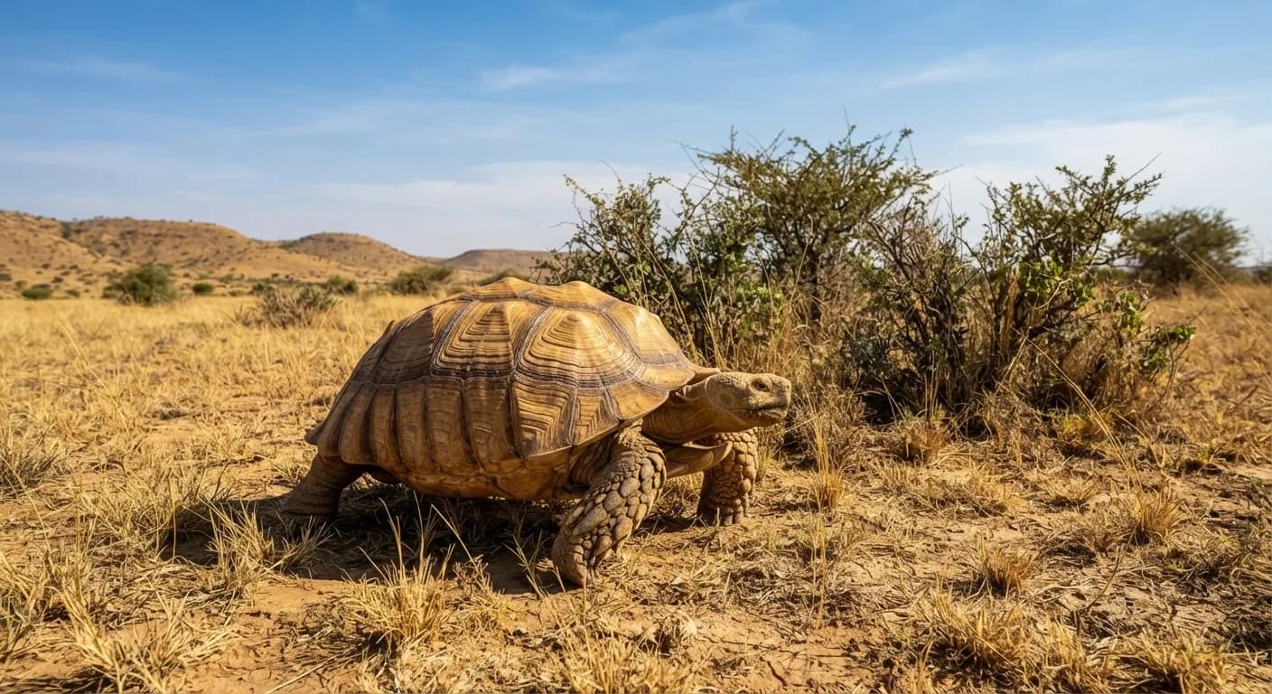 Tortue sillonnée