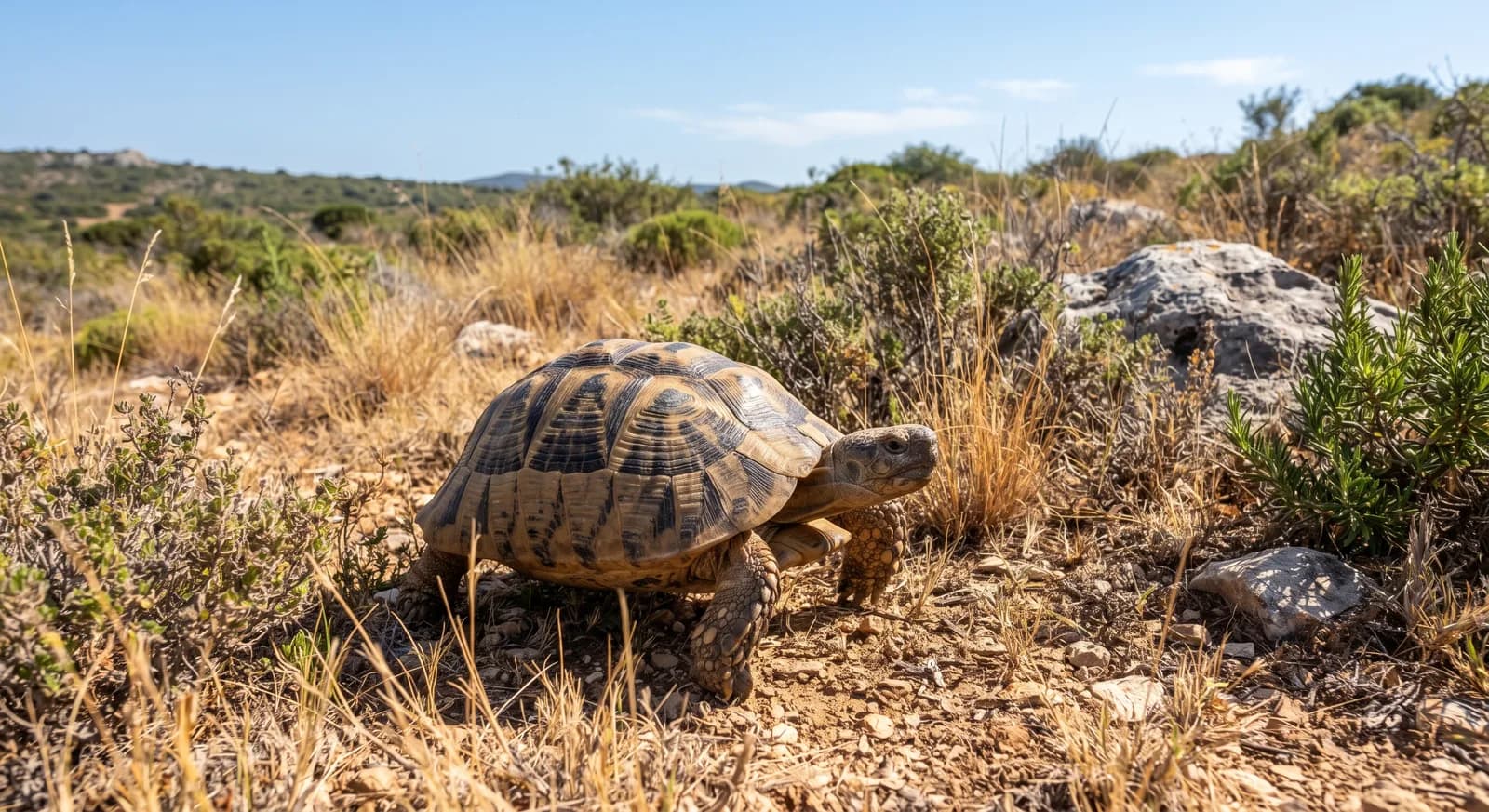 Maurische Landschildkröte