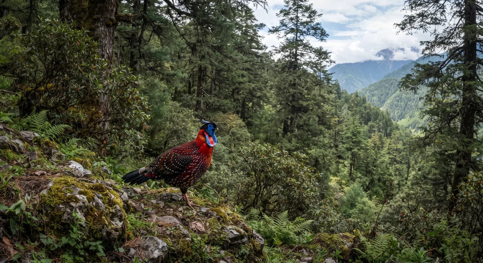 Tragopan de Hastings