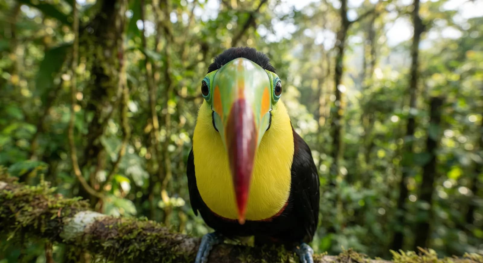 Tucán pico iris