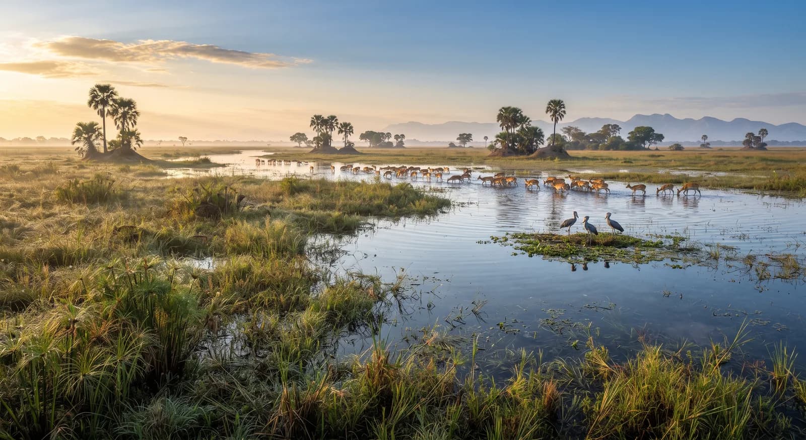 Zonas Húmidas de Bangweulu