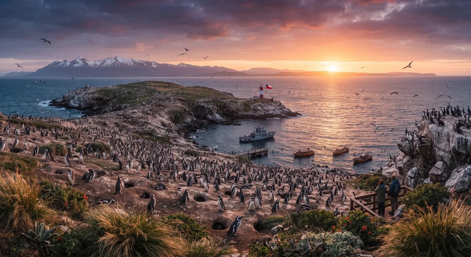 Monumento Natural Los Pinguinos (Isla Magdalena)