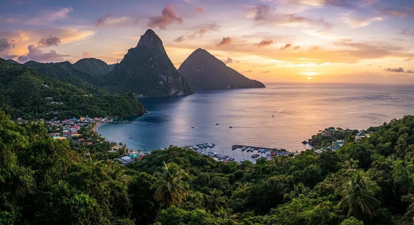 Pitons of Saint Lucia, Saint Lucia