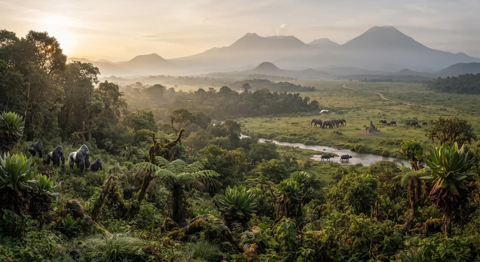 Virunga, Democratic Republic of the Congo