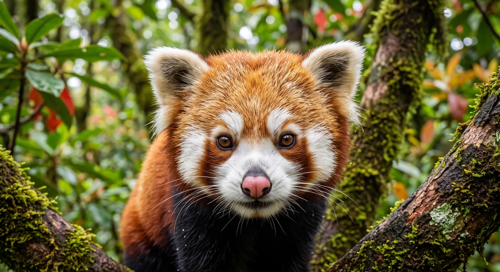 Panda rojo